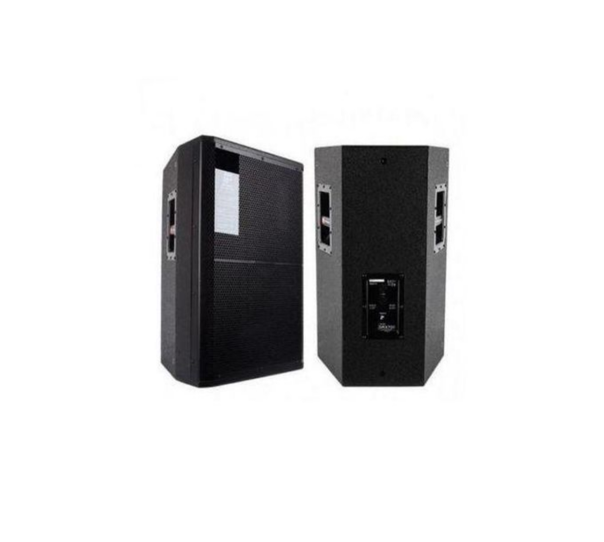 2 Baffles professionnels Noir