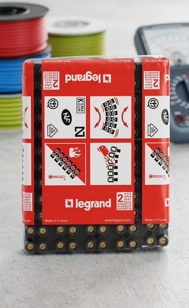 10 Barrettes de Connexion Électrique Legrand 60A - Qualité Professionnelle